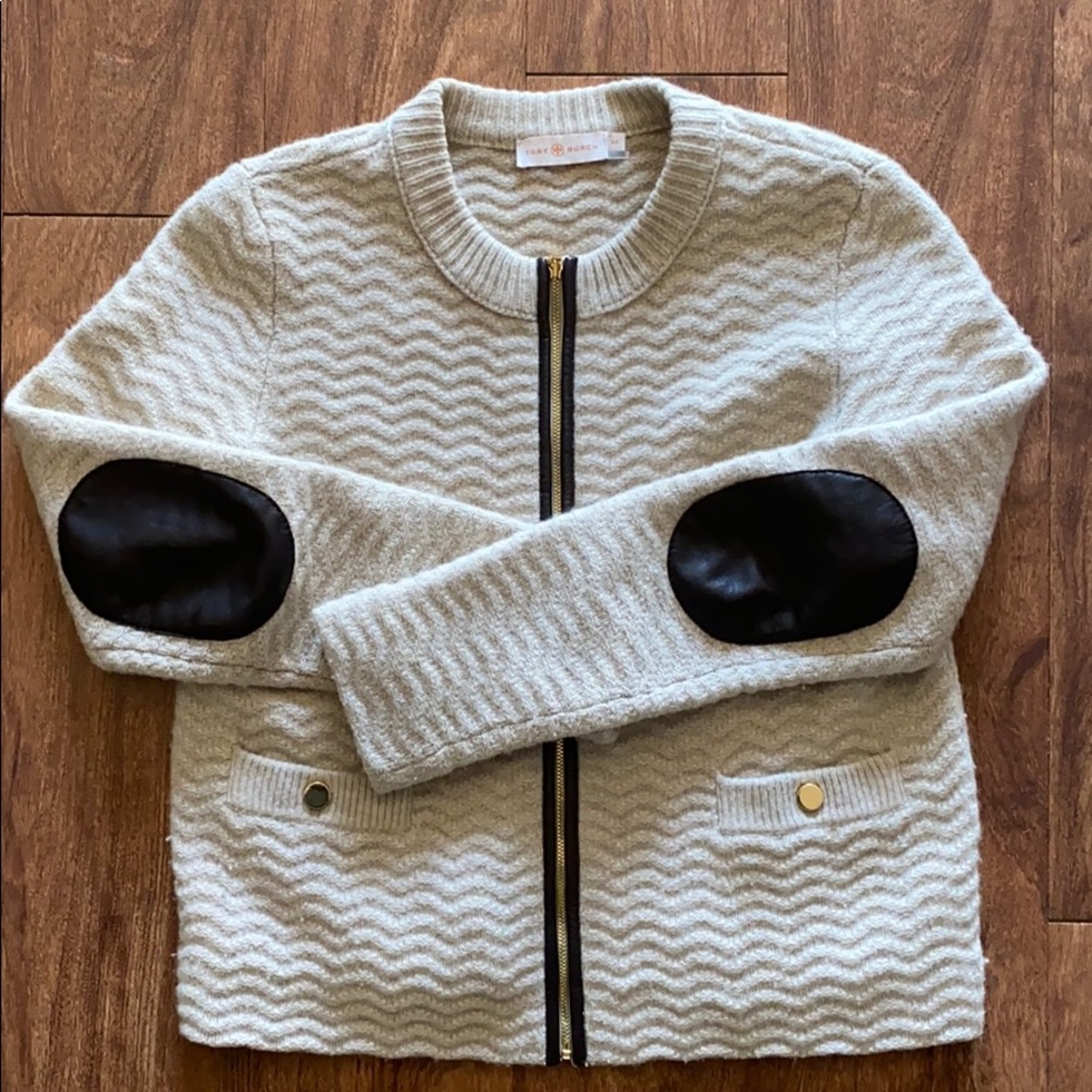 Tory Burch Beige Cardigan